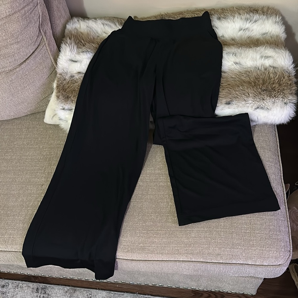 Lou & Grey Black Pants Small